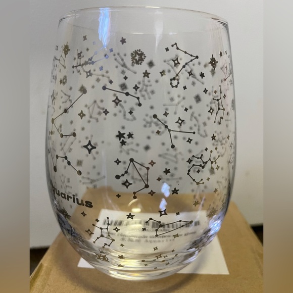 Aquarius Stemless Wine Glass - Picture 2 of 3